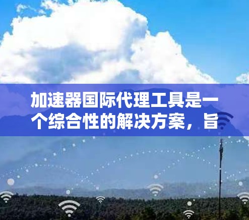 加速器国际代理工具是一个综合性的解决方案，旨在帮助企业在国际市场中高效运营，降低风险并提高收益。以下是对该工具的详细分析和总结